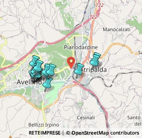 Mappa Via Fontanatetta, 83100 Avellino AV, Italia (1.97667)