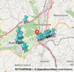 Mappa Via Fontanatetta, 83100 Avellino AV, Italia (1.69563)