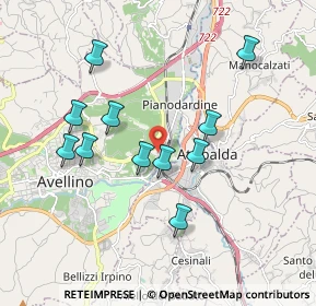 Mappa Via Fontanatetta, 83100 Avellino AV, Italia (1.86182)