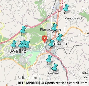 Mappa Via Fontanatetta, 83100 Avellino AV, Italia (2.12818)