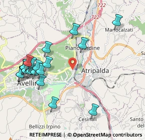 Mappa Via Fontanatetta, 83100 Avellino AV, Italia (2.488)