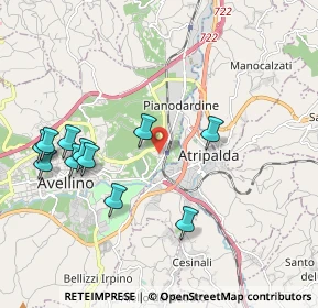 Mappa Via Fontanatetta, 83100 Avellino AV, Italia (2.27455)