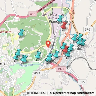 Mappa Via Fontanatetta, 83100 Avellino AV, Italia (1.158)