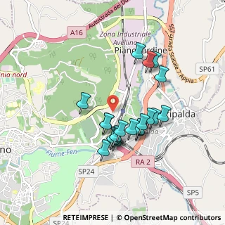 Mappa Via Fontanatetta, 83100 Avellino AV, Italia (0.816)