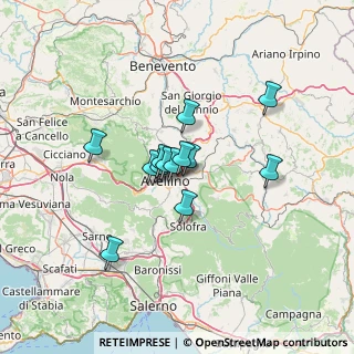 Mappa Via Fontanatetta, 83100 Avellino AV, Italia (9.65)