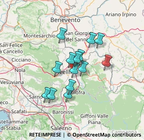 Mappa Via Fontanatetta, 83100 Avellino AV, Italia (10.49643)