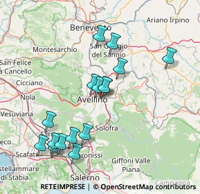 Mappa Via Fontanatetta, 83100 Avellino AV, Italia (16.09375)