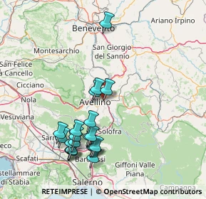 Mappa Via Fontanatetta, 83100 Avellino AV, Italia (17.1015)