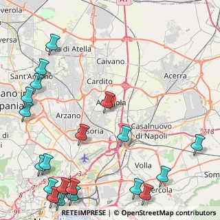 Mappa Via Galliano, 80021 Afragola NA, Italia (7.25)