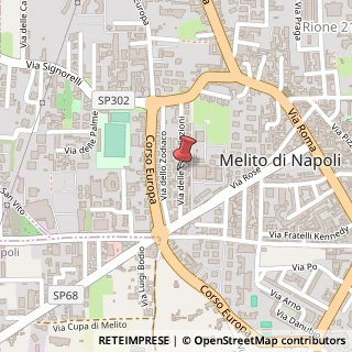 Mappa Via delle Costellazioni, 57, 80017 Melito di Napoli, Napoli (Campania)