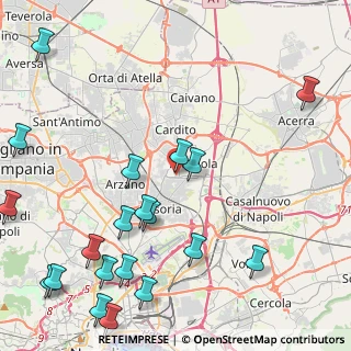 Mappa Via Domenico Mocerino, 80021 Afragola NA, Italia (6.33)