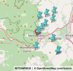 Mappa Corso Garibaldi, 83013 Mercogliano AV, Italia (3.86636)