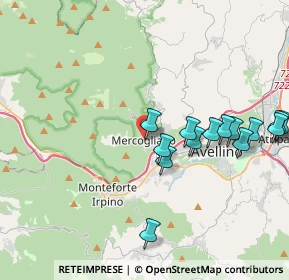 Mappa Corso Garibaldi, 83013 Mercogliano AV, Italia (4.77)