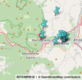 Mappa Corso Garibaldi, 83013 Mercogliano AV, Italia (3.82615)