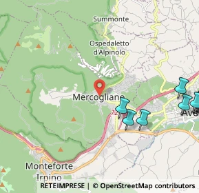 Mappa Corso Garibaldi, 83013 Mercogliano AV, Italia (3.43167)