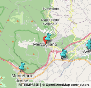 Mappa Corso Garibaldi, 83013 Mercogliano AV, Italia (3.49692)