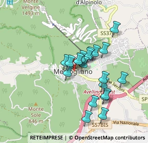 Mappa Corso Garibaldi, 83013 Mercogliano AV, Italia (0.7675)