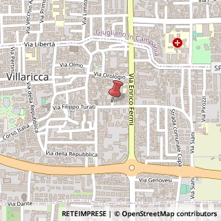 Mappa Via Chianese,  27, 80010 Villaricca, Napoli (Campania)