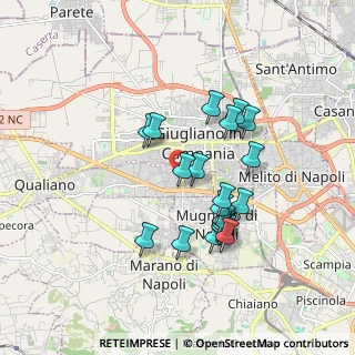 Mappa Via Pellegrino Capitano, 80010 Villaricca NA, Italia (1.6775)
