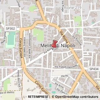 Mappa Via Leonardo Da Vinci, 2, 80017 Melito di Napoli, Napoli (Campania)