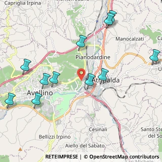 Mappa Rione Ferrovia, 83100 Avellino AV, Italia (2.65727)