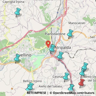 Mappa Rione Ferrovia, 83100 Avellino AV, Italia (3.71692)