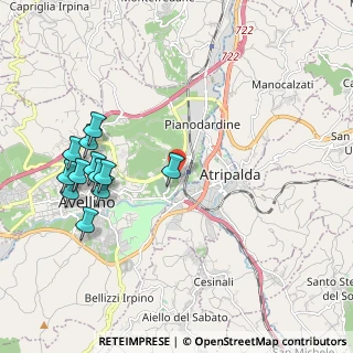 Mappa Rione Ferrovia, 83100 Avellino AV, Italia (2.39833)