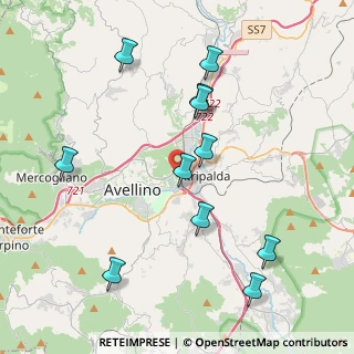 Mappa Rione Ferrovia, 83100 Avellino AV, Italia (4.58818)