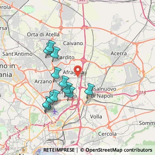 Mappa Vicolo S.Marco in Sylvis, 80021 Afragola NA, Italia (3.94833)