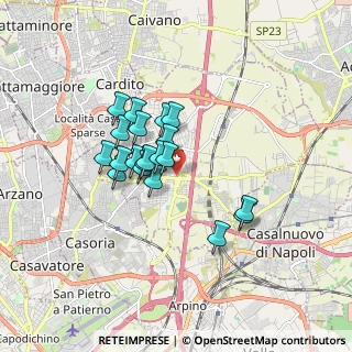 Mappa Vicolo S.Marco in Sylvis, 80021 Afragola NA, Italia (1.3795)
