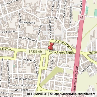 Mappa Via E. A. Mario, 26, 80021 Afragola, Napoli (Campania)