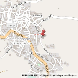 Mappa Via Nazionale, 28, 07023 Calangianus, Olbia-Tempio (Sardegna)