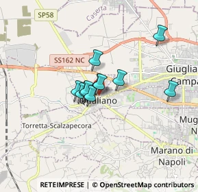 Mappa Via Nino Bixio, 80019 Qualiano NA, Italia (1.11545)