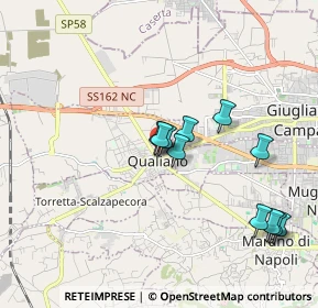 Mappa Via Nino Bixio, 80019 Qualiano NA, Italia (1.84273)