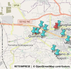 Mappa Via Nino Bixio, 80019 Qualiano NA, Italia (1.96545)