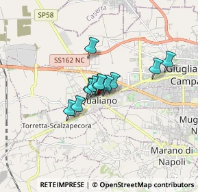 Mappa Via Nino Bixio, 80019 Qualiano NA, Italia (1.02917)