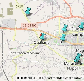 Mappa Via Nino Bixio, 80019 Qualiano NA, Italia (3.01545)