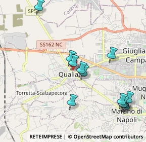 Mappa Via Nino Bixio, 80019 Qualiano NA, Italia (2.33583)