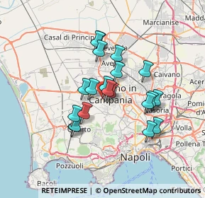 Mappa Via Gian Battista Vico, 80010 Villaricca NA, Italia (5.8285)