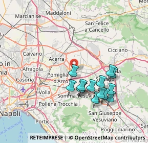 Mappa Sulla nazionale, 80031 Brusciano NA, Italia (7.43)