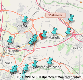 Mappa Sulla nazionale, 80031 Brusciano NA, Italia (6.2255)