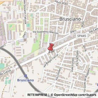 Mappa Via C. Cucca, 118, 80031 Brusciano, Napoli (Campania)