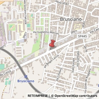 Mappa Via C. Cucca, 37, 80031 Brusciano, Napoli (Campania)