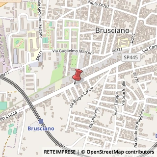 Mappa Via C. Cucca, 112, 80031 Brusciano, Napoli (Campania)