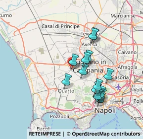 Mappa Via Conte Nardini, 80019 Qualiano NA, Italia (6.77429)