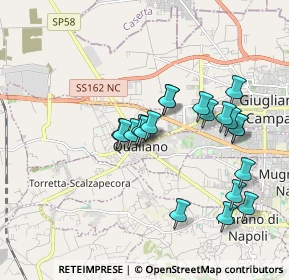 Mappa Via Conte Nardini, 80019 Qualiano NA, Italia (1.826)