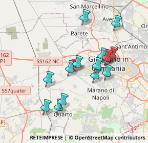 Mappa Via Conte Nardini, 80019 Qualiano NA, Italia (3.666)