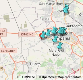 Mappa Via Conte Nardini, 80019 Qualiano NA, Italia (3.48833)