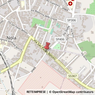 Mappa Via San Paolo Belsito, 334, 80035 Nola, Napoli (Campania)