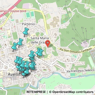Mappa Via Ferrante Lorenzo, 83100 Avellino AV, Italia (0.757)